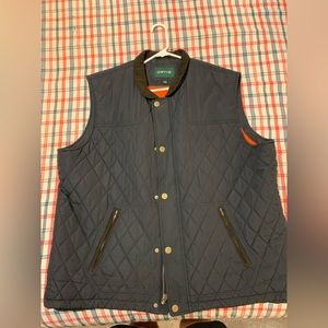Men’s Orvis RT7 Quilted Vest Navy 2XL